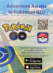 Pokemon GO Premium Collection Box - Pokemon GO Code Sheet (8 Pokemon GO Codes)
